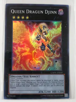Yugioh! MP Queen Dragun Djinn GAOV-EN049 Super Rare - Image 1