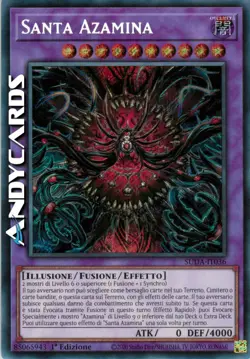 SANTA AZAMINA • (Saint Azamina) • Segreta • SUDA IT036 • 1Ed • Yugioh! ANDYCARDS - Image 1