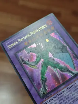 MP 1st Ed Elemental Hero Shining Phoenix Enforcer - EOJ-EN033 Ultra Rare Yugioh - Image 2