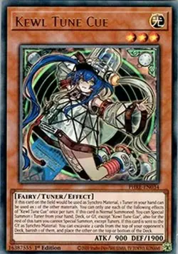 Kewl Tune Cue PHRE-EN034 Ultra Rare Yugioh Phantom Revenge - Image 1
