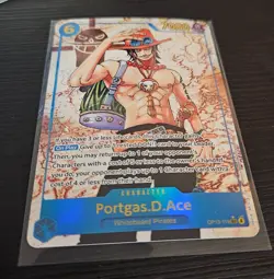 Portgas.D.Ace (119) (Parallel) OP13-119 Carrying On His Will Foil One Piece - Image 2