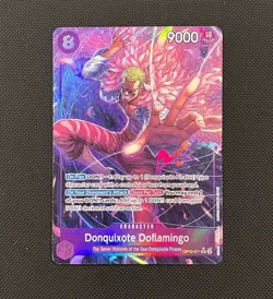 One Piece TCG English OP10-071 Donquixote Doflamingo Alt Art SR - Image 1