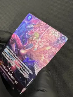 One Piece TCG English OP10-071 Donquixote Doflamingo Alt Art SR - Image 3