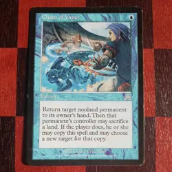 Mtg Chain of Vapor MP/LP Onslaught Magic the Gathering Vintage Card - Image 1