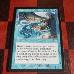 Mtg Chain of Vapor MP/LP Onslaught Magic the Gathering Vintage Card - Image 2