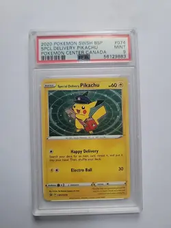 Special Delivery Pikachu SWSH074 SWSH: Sword & Shield Promo Cards Holo - Image 1