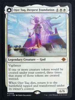 Ojer Taq Deepest Foundation - LCI - Mtg Card #1YZ - Image 1