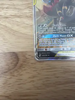 Umbreon and Darkrai GX 125/235 Holo Ultra Rare Unified Minds Pokemon Card NM - Image 5