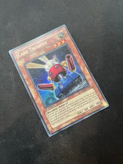 Yugioh Card Trooper DP03-EN009 Ultra Rare 1st Edition Damaged - Image 3