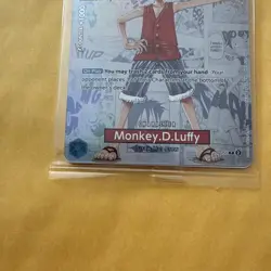One Piece Monkey.D.Luffy [College Basketball US Voyage] P-055 Promo Card E AL2 - Image 2