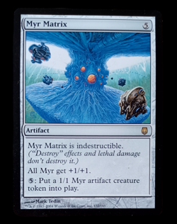 Myr Matrix - MTG Darksteel Rare Card - Lightly Played Artifact - Detailed Photos - Image 1