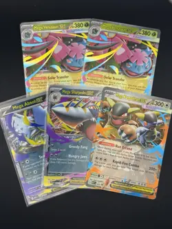 Pokemon TCG Mega EX Complete 5 Card Lot NM M - Image 1