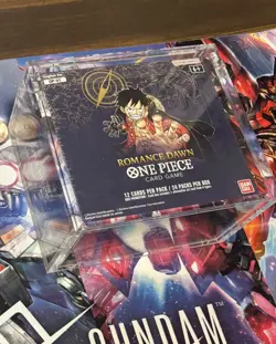 Blue Bottom Romance Dawn One Piece Card Game Booster Box English OP-01 - Image 1