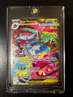 Mega Venusaur ex 177/132 Mega Evolution Special Illustration Rare +Bonus Card - Image 1