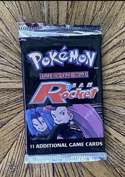 Wizards of the Coast Pokemon TCG Team Rocket Booster Pack - 11 Cards 742818061742 - Image 1
