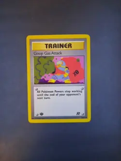 Pokemon Card WOTC: Goop Gas Attack 78/82 1st Edition - Team Rocket - Image 1