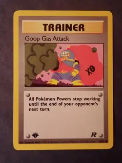 Pokemon Card WOTC: Goop Gas Attack 78/82 1st Edition - Team Rocket - Image 4