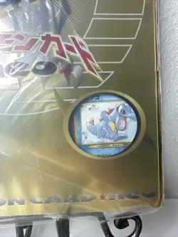 1- set of Japanese POKEMON NEO GENESIS FACTORY SEALED 9 Card Promo Binder HOLOS - Image 3