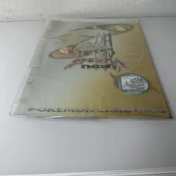 1- set of Japanese POKEMON NEO GENESIS FACTORY SEALED 9 Card Promo Binder HOLOS - Image 5