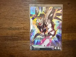 Freedom Gundam LR GD03-070 Gundam TCG Card Foil Steel Requiem English - Image 1