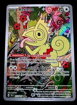Kecleon 213/191 NM Sv08: Surging Sparks Holo Pokemon Card Near Mint - Image 1