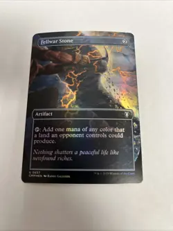 Fellwar Stone Borderless Foil Card #0657 MTG LP - Image 1