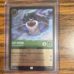 Disney Big Mama Clever and Calming Character Card 71/204 Lorcana TCG - Image 1
