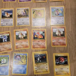 WOTC Vintage Pokemon holo Base Set legendary collection Pokemon Card Bundle 90 - Image 5