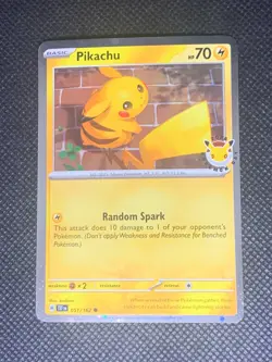 Pikachu 051/162 - 2026 Pokemon Day Pokemon Card - NM - Image 1