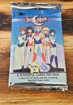 Sailor Moon Series Three 6-Card Sealed Pack Dart DIC 2000 - Image 1