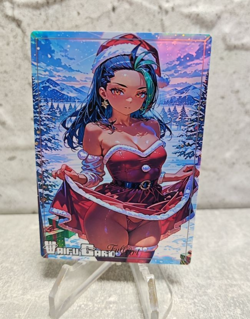 Nemona Trading Card Waifu Goddess Story Anime Girl holo Karte Manga Full Art - Image 1