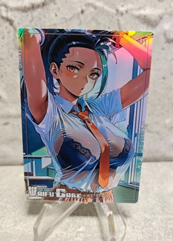 Nemona Trading Card Waifu Goddess Story Anime Girl holo Karte Manga Full Art - Image 1