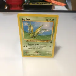 NM Pokemon SCYTHER Card BLACK STAR PROMO Set #45 Wizards of the Coast League - Image 2