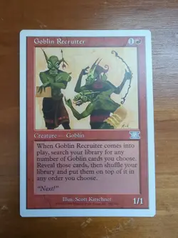 Goblin Recruiter Classic MTG Core Set 6th Edition Regular - Image 1