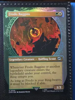 Frodo Baggins (Showcase) FOIL X1 LTR MTG Lord of the Rings B1 - Image 1