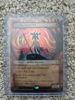 Hexing Squelcher (Showcase) Lorwyn Eclipsed Foil - Image 1