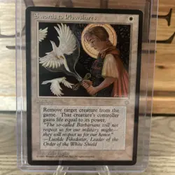 MTG - Swords to Plowshares - Ice Age - LP - Image 1