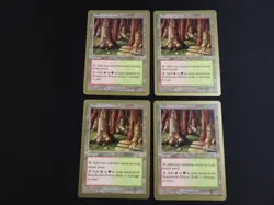 4x Karplusan Forest LP/MP [World Championship Decks] #1 Brian Kibler Free Track! - Image 1