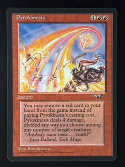 MTG - Pyrokinesis - NM+ Never Played - Alliances - Uncommon - EN - REG - Image 1