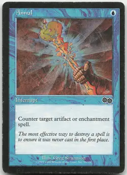 Annul 59 Common Urza's Saga MP MTG - Image 1