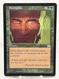 Biorhythm - Onslaught Regular ~LP~ Magic The Gathering MTG - Image 1