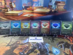 MTG Magic the Gathering Secret Lair x Sonic: Chaos Emerald Complete Collection - Image 1