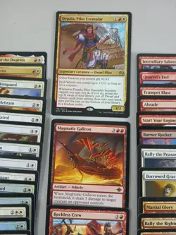 Magic 100 Commander Deck Depala Dwarf Drivers Agro Vehicles Ready To Play - Image 2