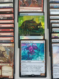 Magic 100 Commander Deck Depala Dwarf Drivers Agro Vehicles Ready To Play - Image 4