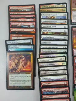 Magic 100 Commander Deck Depala Dwarf Drivers Agro Vehicles Ready To Play - Image 5