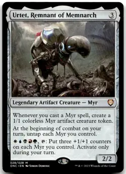 MTG Urtet, Remnant of Memnarch M Commander: Phyrexia: All Will Be One 28 LP - Image 1