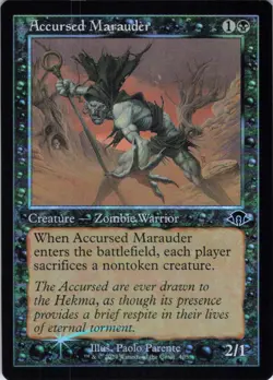 MTG Accursed Marauder (Retro Frame) (405) | NM Foil | Modern Horizons 3 {MH3} - Image 2