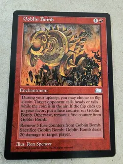 Goblin Bomb - Weatherlight Regular - Mtg - Image 1