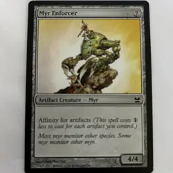 Magic the Gathering MTG Myr Enforcer (209) Modern Masters MP - Image 1