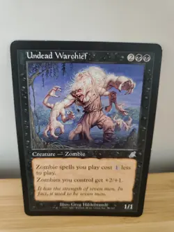 MTG ~ Undead Warchief ×1 ~ MP ~ Ships NOW! - Image 1